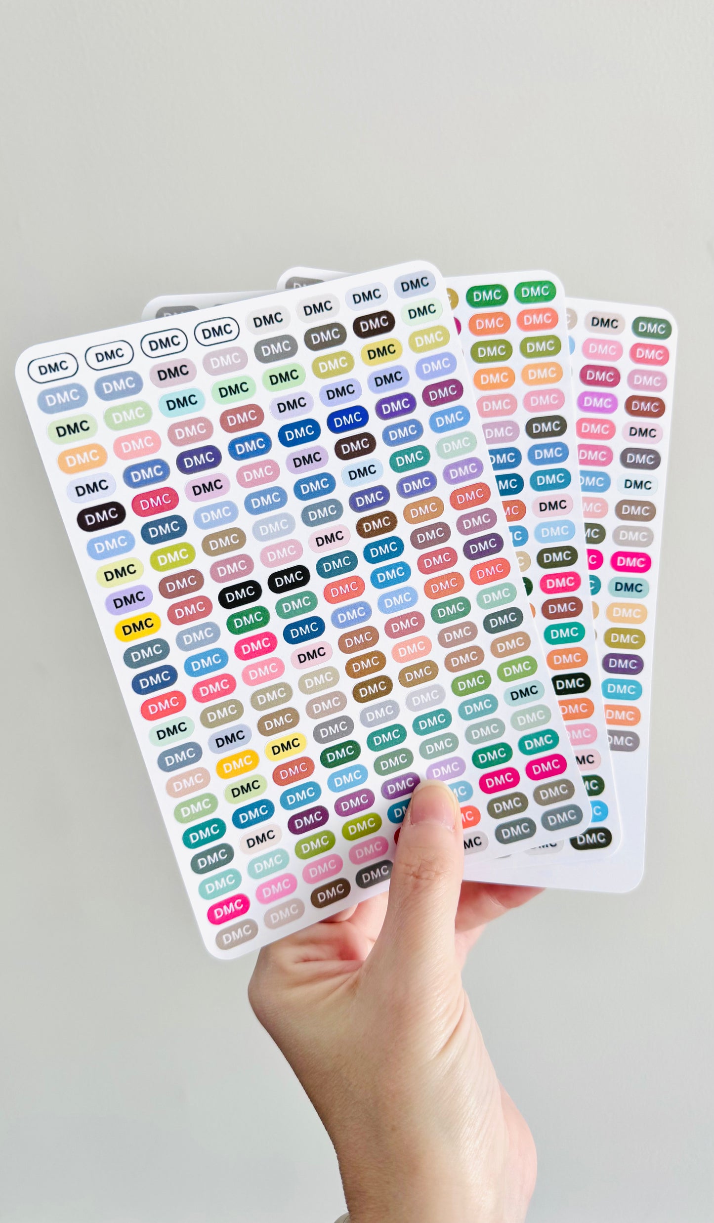 DMC Embroidery Floss Labels
