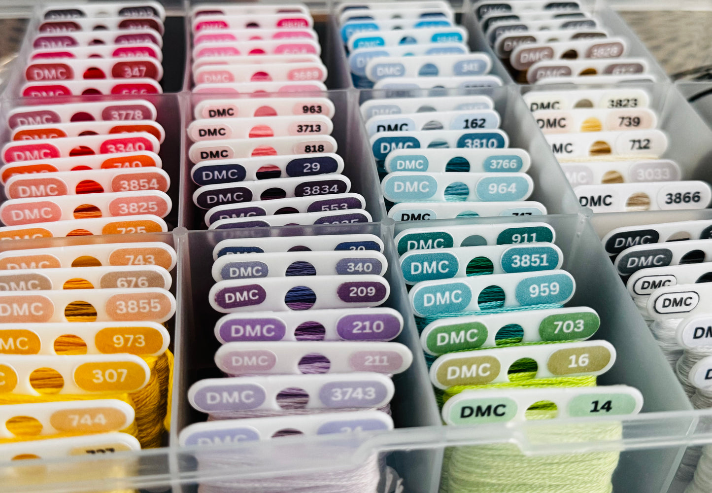 DMC Embroidery Floss Labels