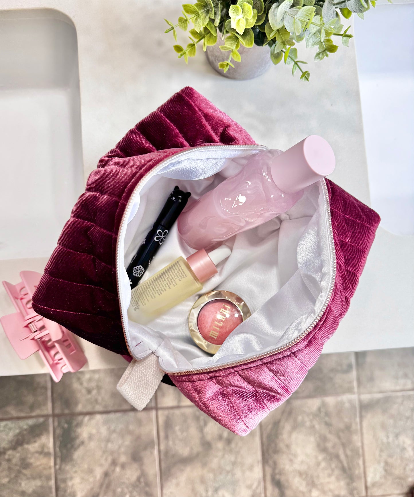 Velvet bag