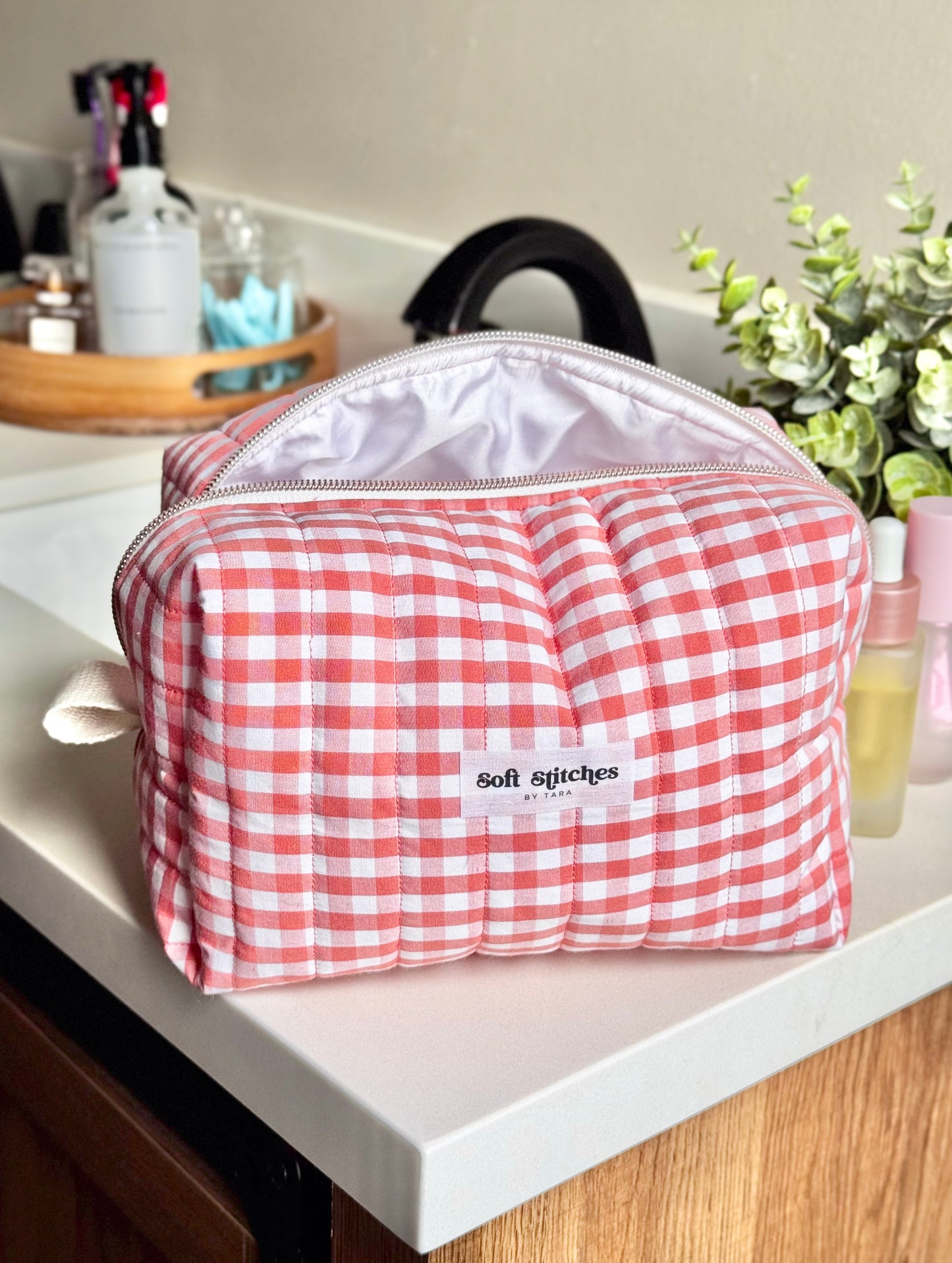 Gingham bag