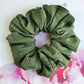 Olive scrunchie