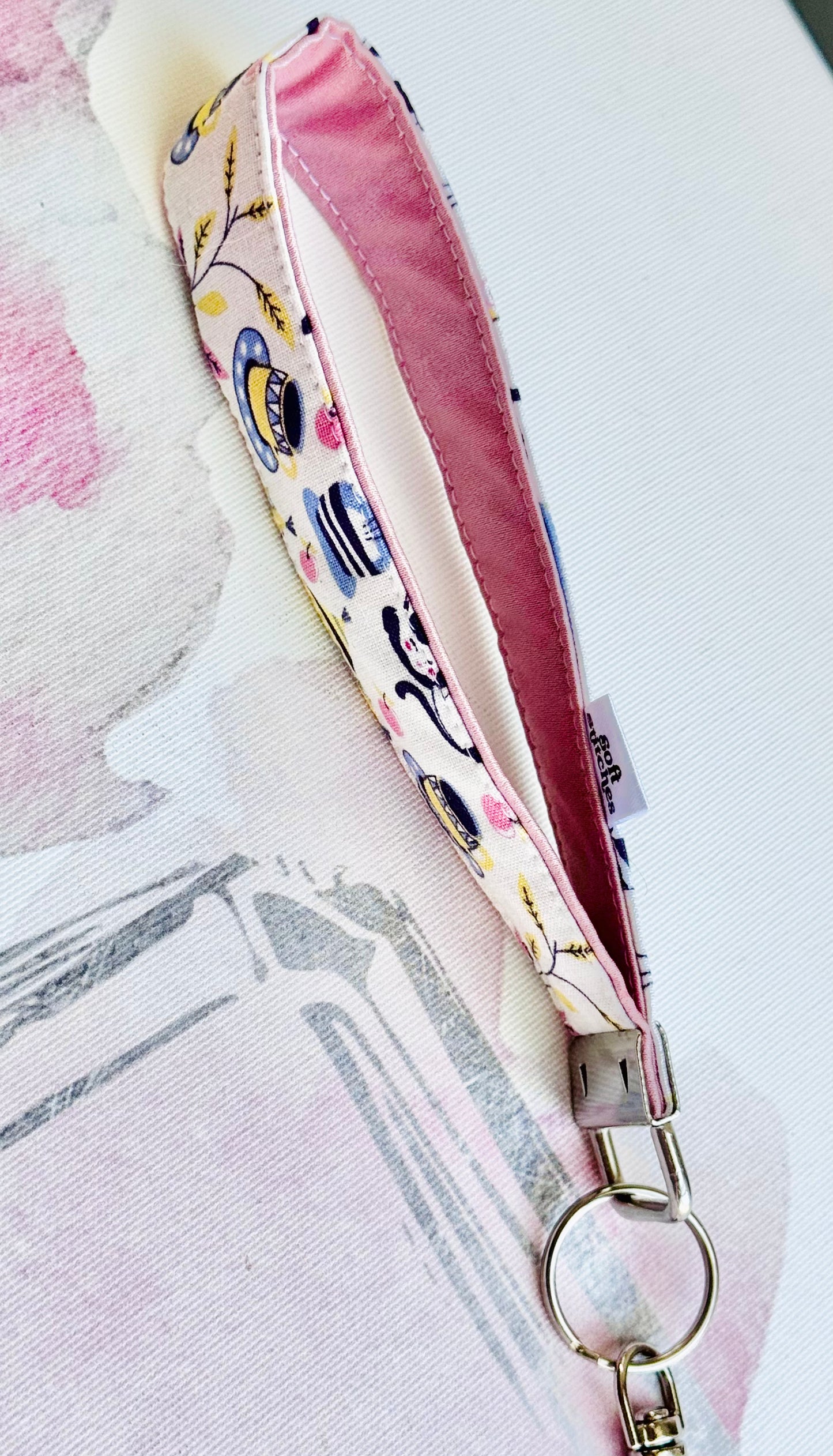 Kitty Wristlet