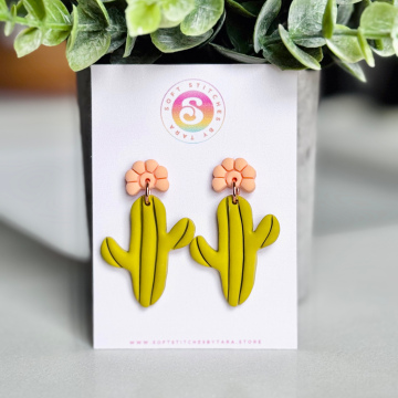 Cactus Earrings